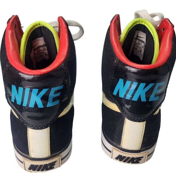 NIKE Sweet Classic High Glossy Black Patent Leather Size 6Y Youth #367112-01 - Picture 5 of 13